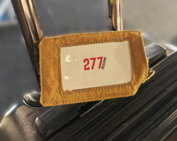 Travel Business Card Holder Firefighter Luggage Slip Turnout Gear ID First Responders Suitcase Tag Personalized Travel Gift Identification