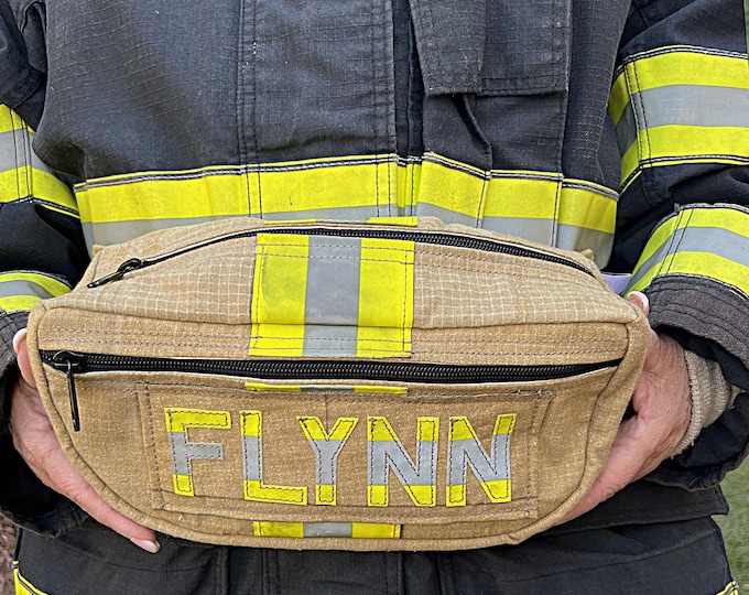 Fire Gear Hiking Fanny Pack Heavy Duty First Responder Carry Case Turnout Gear Utility Pack Rugged Travel Organizer Firefighter Sling Pack