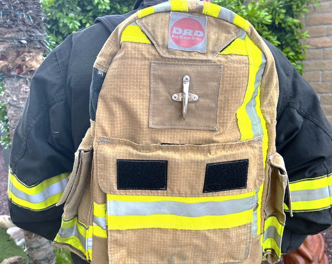 Carry All Backpack for Firefighter Gift Idea Functional Handbag Emergency Bag Durable Commute Work Pouch Birthday Special Give Away