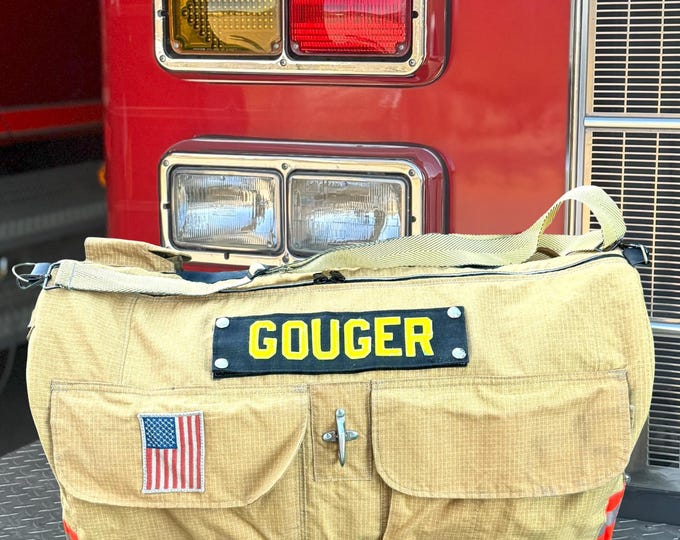 Huge Firefighter Survival Gear Functional Firefighter Kit Emergency Preparedness Survival Tool Sack Equipment Sturdy Spacious Handbag