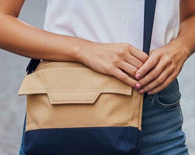 Pocket Bag Fire Gear inspired purse Crossbody bag Firefighter accessory Emergency services bag Firefighter women purse-Responder crossbody