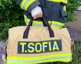 Firefighter Turnout Bag Firefighter Equipment Duffle Bag Firefighter Essential Duffle Gear Firefighter Equipment Duffle Tool Fire Safety Bag