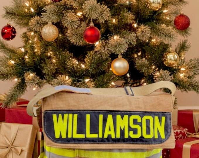 Durable Fireman Bag Heavy Duty Firefighter Equipment Survival Storage Laptop Bag Carryall Sturdy Messenger Personalized Satchel