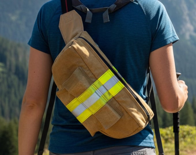 Custom Fanny Pack Emergency Waist Bag Personalized Firefighter Belt Pouch Handmade Rescue Hip Sack Adjustable Outdoor Essentials Holder