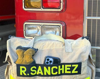 Easy Access Tool Personalized Fire Gear Emergency Bag Survival Gear Pouch Custom Firefighter Handbag Fire Equipment Sack Gift