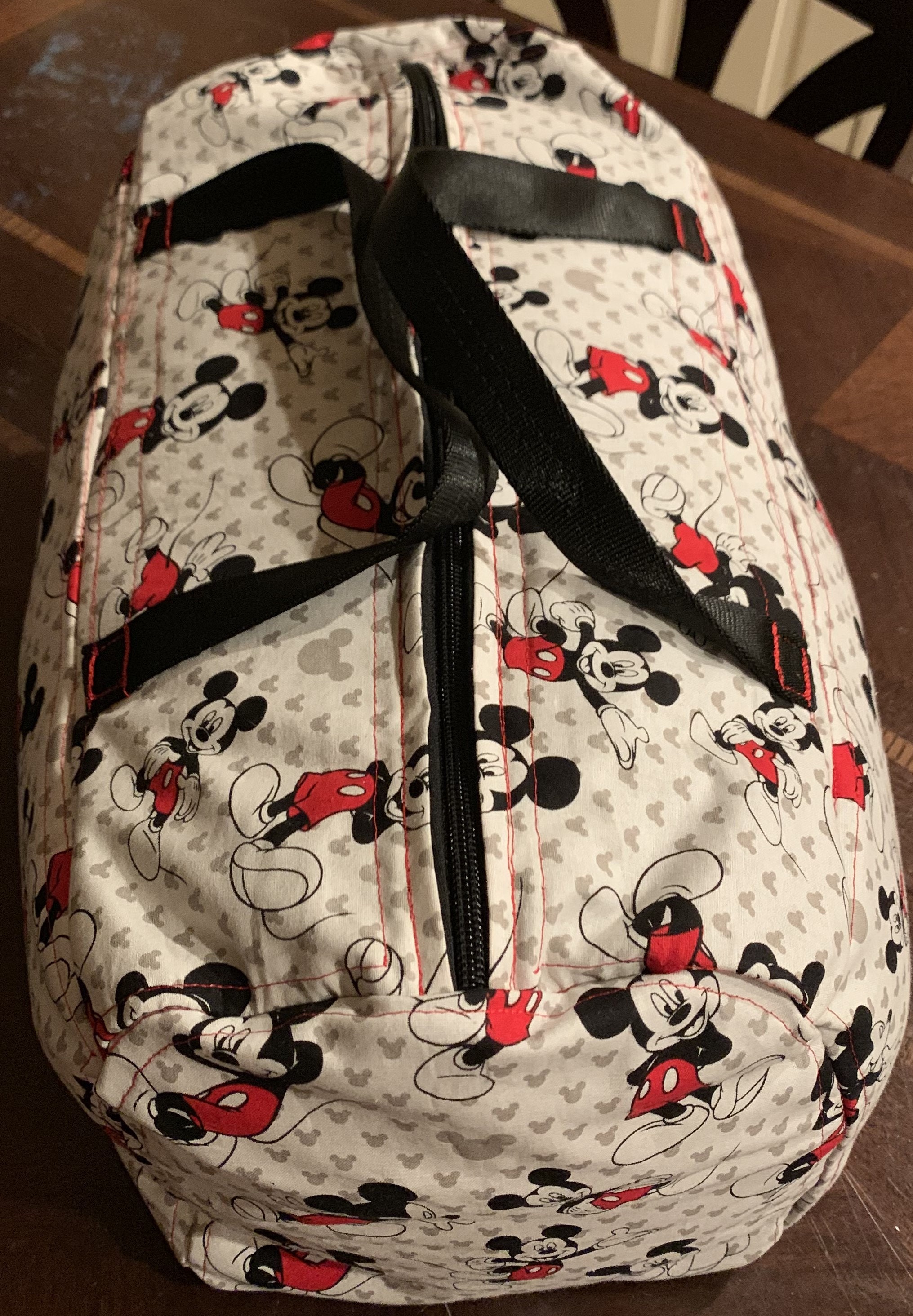Mickey Mouse Duffle Bag Disney Vacation Duffle Bag Mickey Etsy