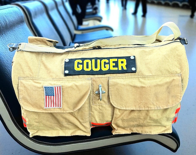 Firefighter  Survival Fire Department Equipment Duffle Bag Travel Functional First Responder Emergency Preparedness Tool Sack