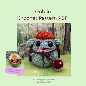 Goblin-haakpatroon, amigurumi, pdf