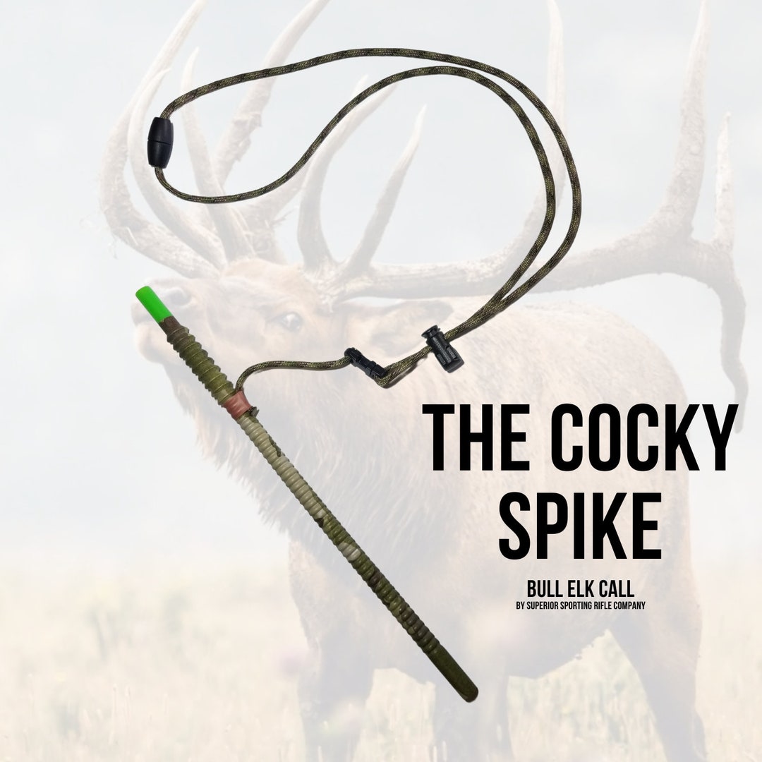 Cocky Spike Elk Call Bull Elk Call Bugle Call Elk Hunting Etsy