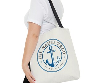 Nicht deine typische Nauti Tragetasche - Die erste AOP Tragetasche von Nauti Taco - Das perfekte Geschenk und Tasche für deinen nächsten Strandtag