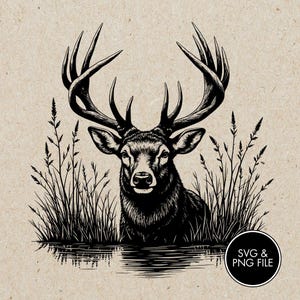 Deer Cutting Board PNG SVG Files, Laser Engraving Files, Laser Burning, Laser Ready, Laser Cut File, Laser Burn PNG, Glowforge