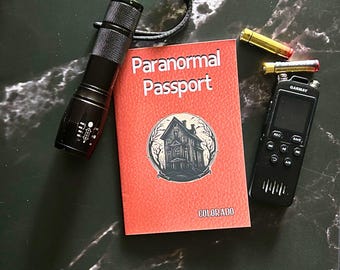 Colorado Ghost Hunting Passport & Stickers | Haunted Locations Guide | Paranormal Investigation Sites | Ghost Hunter Gift