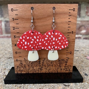 Mushroom Earrings