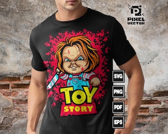 Chucky Svg , Chucky Horror movie svg, Halloween Svg, Movie Character Killer Svg , Cricut svg Files , Childs play design, Digital File
