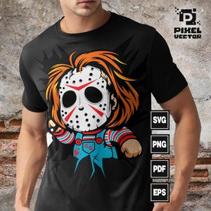 Chucky Svg , Chucky Horror movie svg, Halloween Svg, Movie Character Killer Svg , Cricut svg Files , Childs play design, Digital File