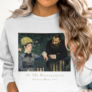 Vintage Art Sweatshirt, Historical Painting Pullover, Classic Art Apparel, Unique Graphic Streetwear, Artistic Clothing Gift