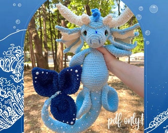 Sephina the Water Fairy Dragon Crochet Pattern