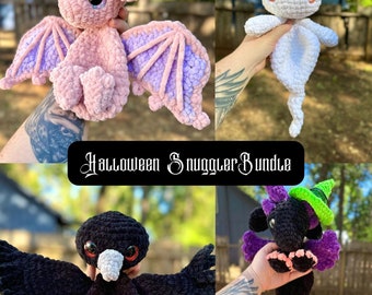 Halloween Snuggler Bundle Crochet Patterns