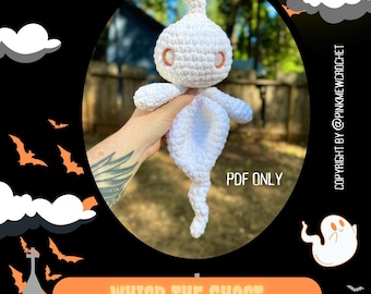 Whisp Ghost Snuggler Virkmönster