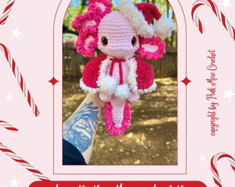 Aurielle the Merry Axolotl Crochet Pattern