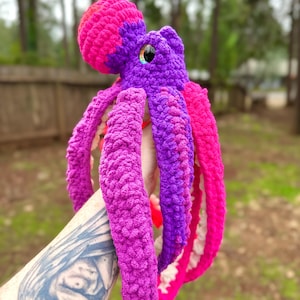 Mini Anchor Plushie, Crochet Octopus Plush, 100% Handmade, Octopus, Amigurumi Octopus, Kawaii, Cute Toy, Octopus Plush, Crochet Octopus