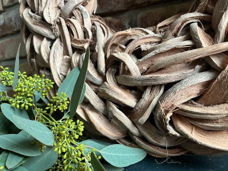 Türkranz Wandkranz für ihr Indoor 40 oder 55 cm Durchmesser, praktische Aufhängung Bild 4