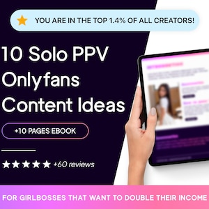 Solo PPV Onlyfans Content Ideas | 10 Adult Industry Solo Ideas | Onlyfans Content | Twitch Camgirl Snapchat Fansly Ideas