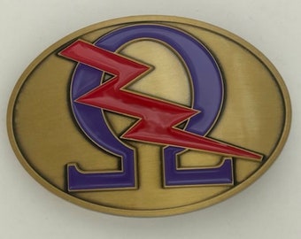 Omega Psi Phi - Boucle de ceinture - 14 Sons of Blood & Thunder