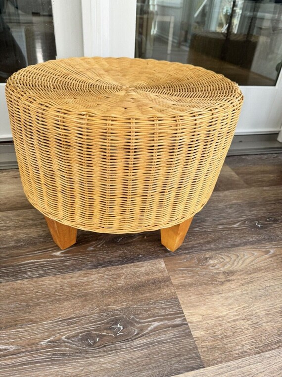 Mid century wicker hotsell