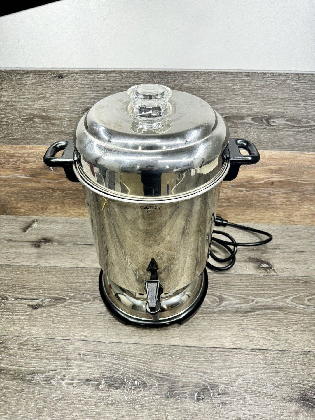 Delonghi Coffee Urn 60 Cup Stainless Steel Coffee Maker Percolator