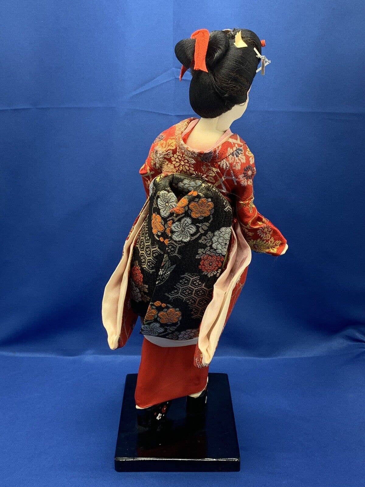Vintage Japanese Fabric Doll Marked Nishi & Co Handmade 16 Etsy