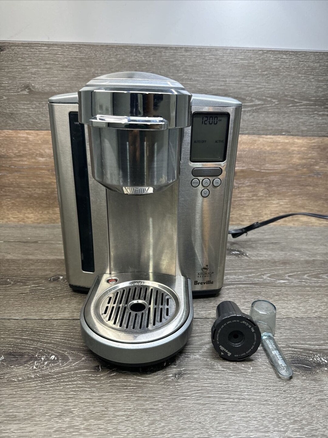 Breville Keurig Stainless Steel Silver Gourmet Coffee Maker Machine
