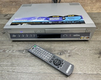 Sony SLV-D100 DVD/ VCR Combo Player VhS Recorder with Remote Works!