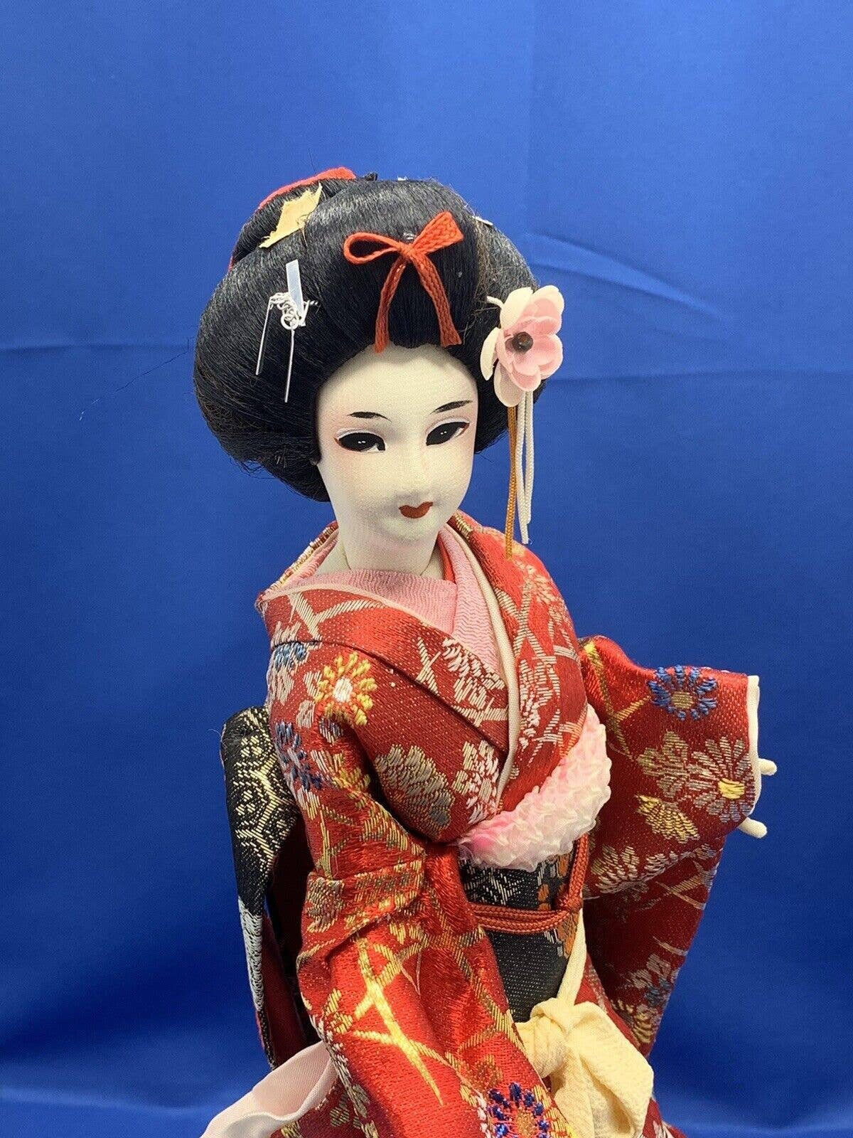 Vintage Japanese Fabric Doll Marked Nishi & Co Handmade 16 Etsy