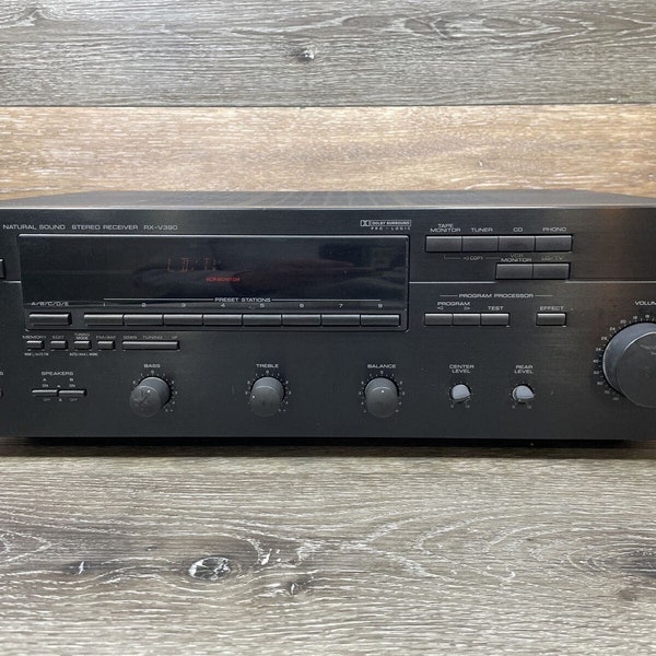 Yamaha Rx-V390 5.1 Channel 180 W Natural Sound Stereo Receiver Tested No Remote