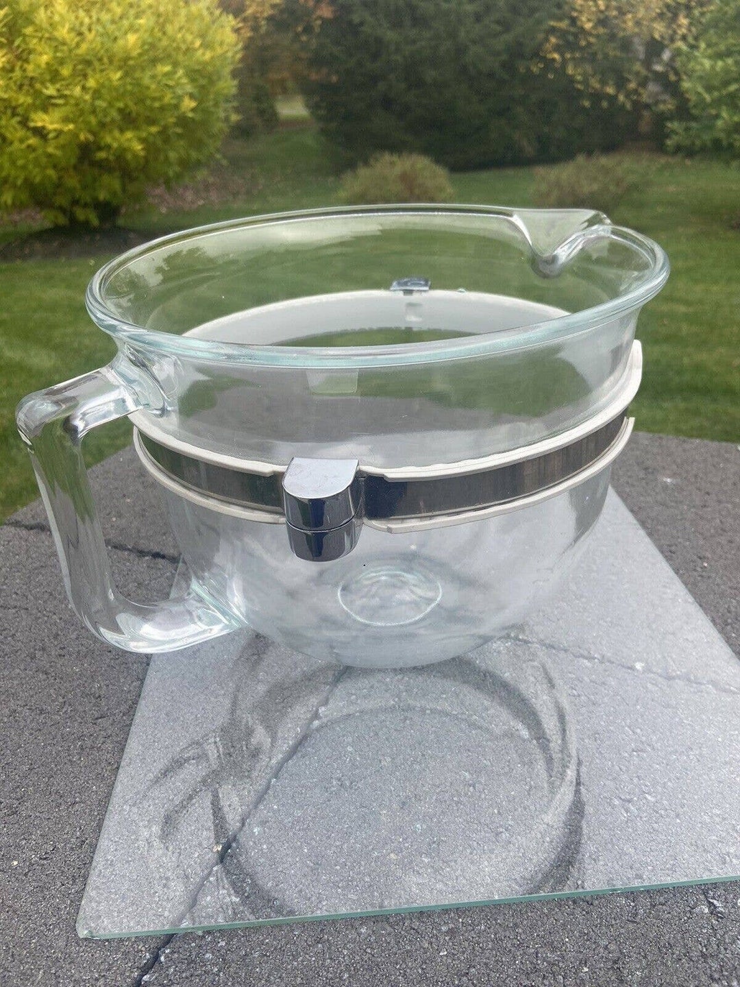 Kitchenaid 6 Quart Glass Mixing Bowl Bowllift Stand Mixers F Etsy