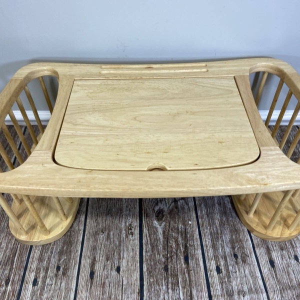 Breakfast Tray With Storage Etsy