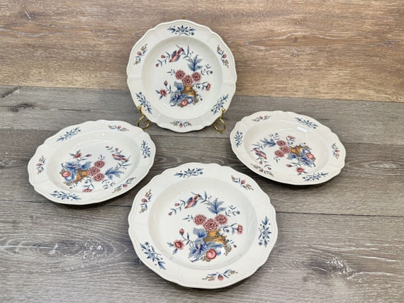 ウェッジウッド　ディナー皿　4枚セット ウェッジウッド プレート□ユーランダーパウダー ルビー 27cm 4