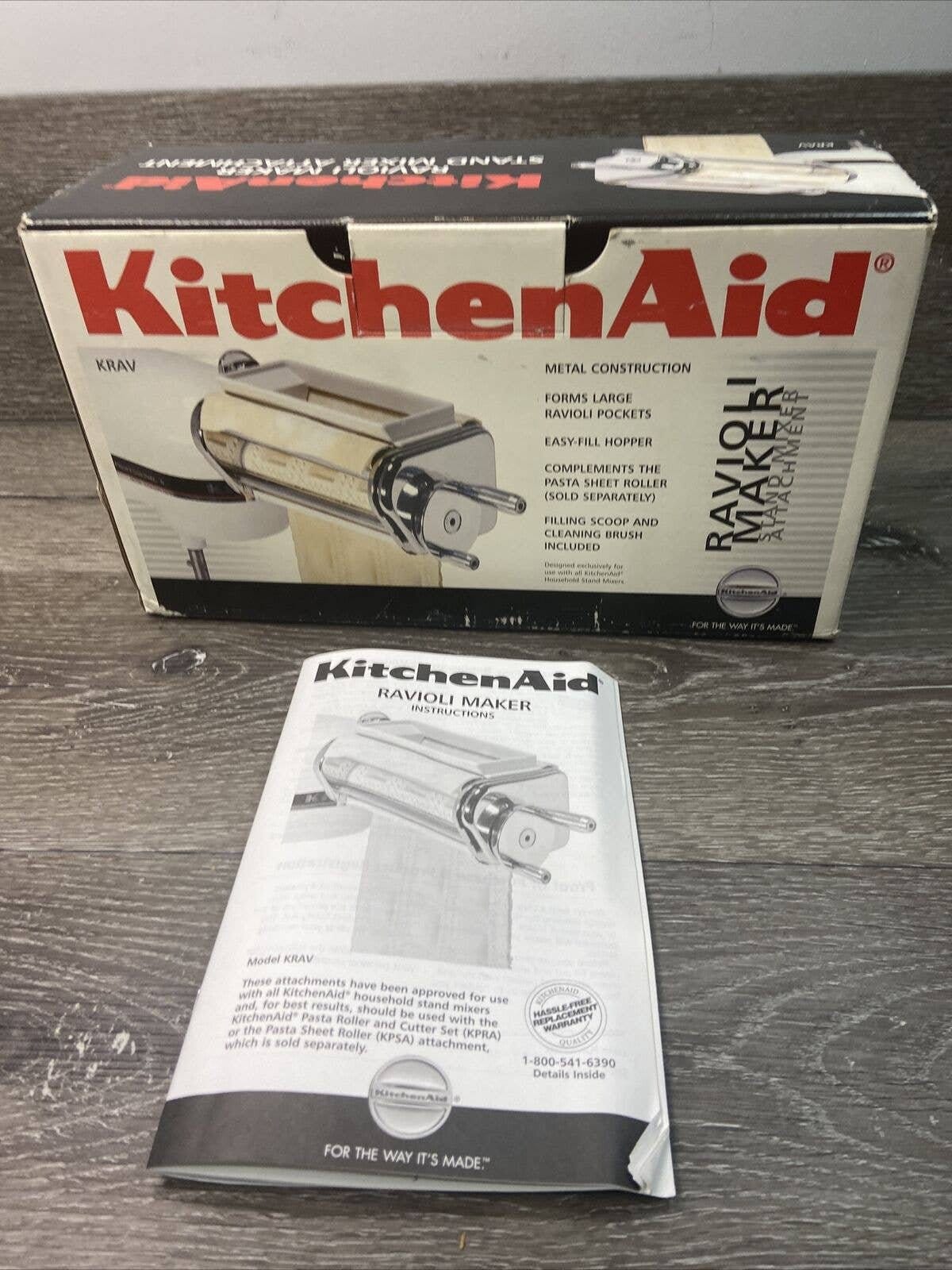 KitchenAid KRAV 1, Ravioli Maker