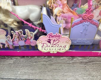 Vintage Barbie Horse carriage in the 12 Dancing Princesses open Box Etsy