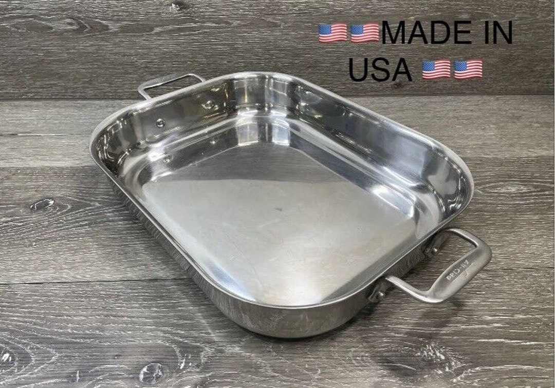 Allclad Stainless Steel Lasagna Pan/ Roasting/ Baking Pan Etsy