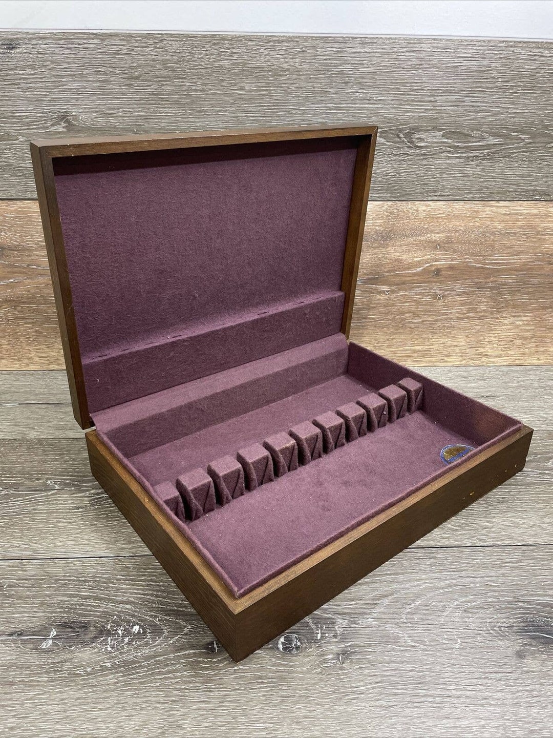 Mcgraw Tarnish Proof Silverware Chest Anti Tarnish Silverware Container