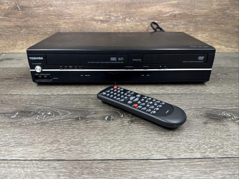 Toshiba SDV296KTU Dvd/vhs Combo Player Vcr Recorder With