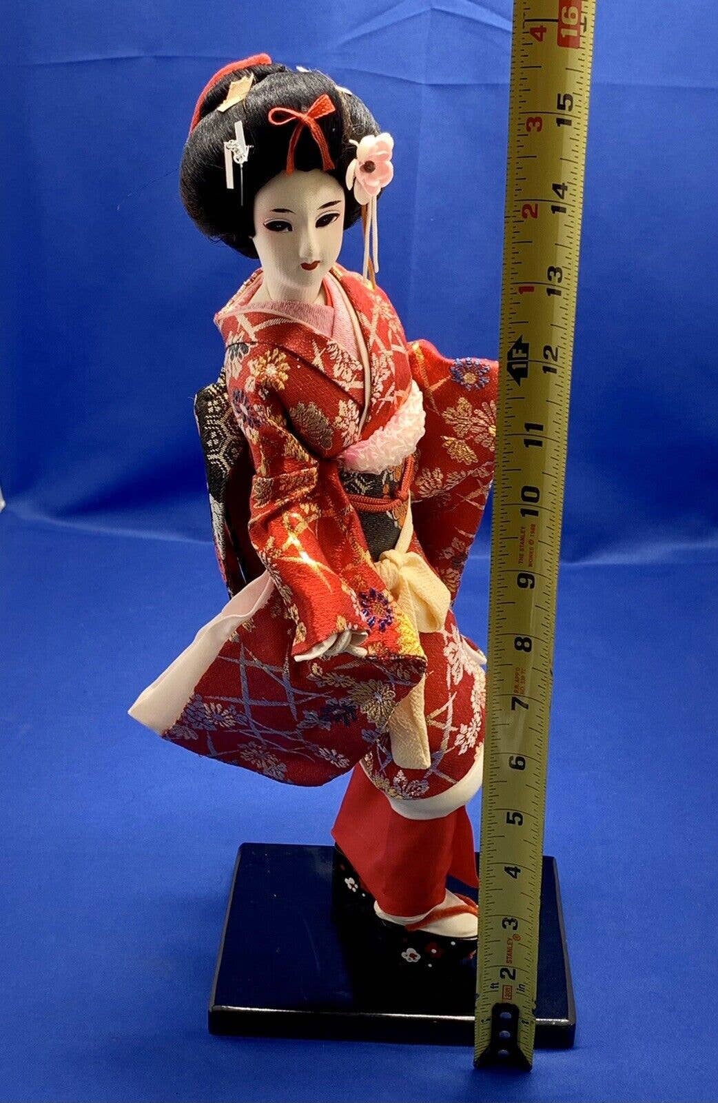 Vintage Japanese Fabric Doll Marked Nishi & Co Handmade 16 Etsy