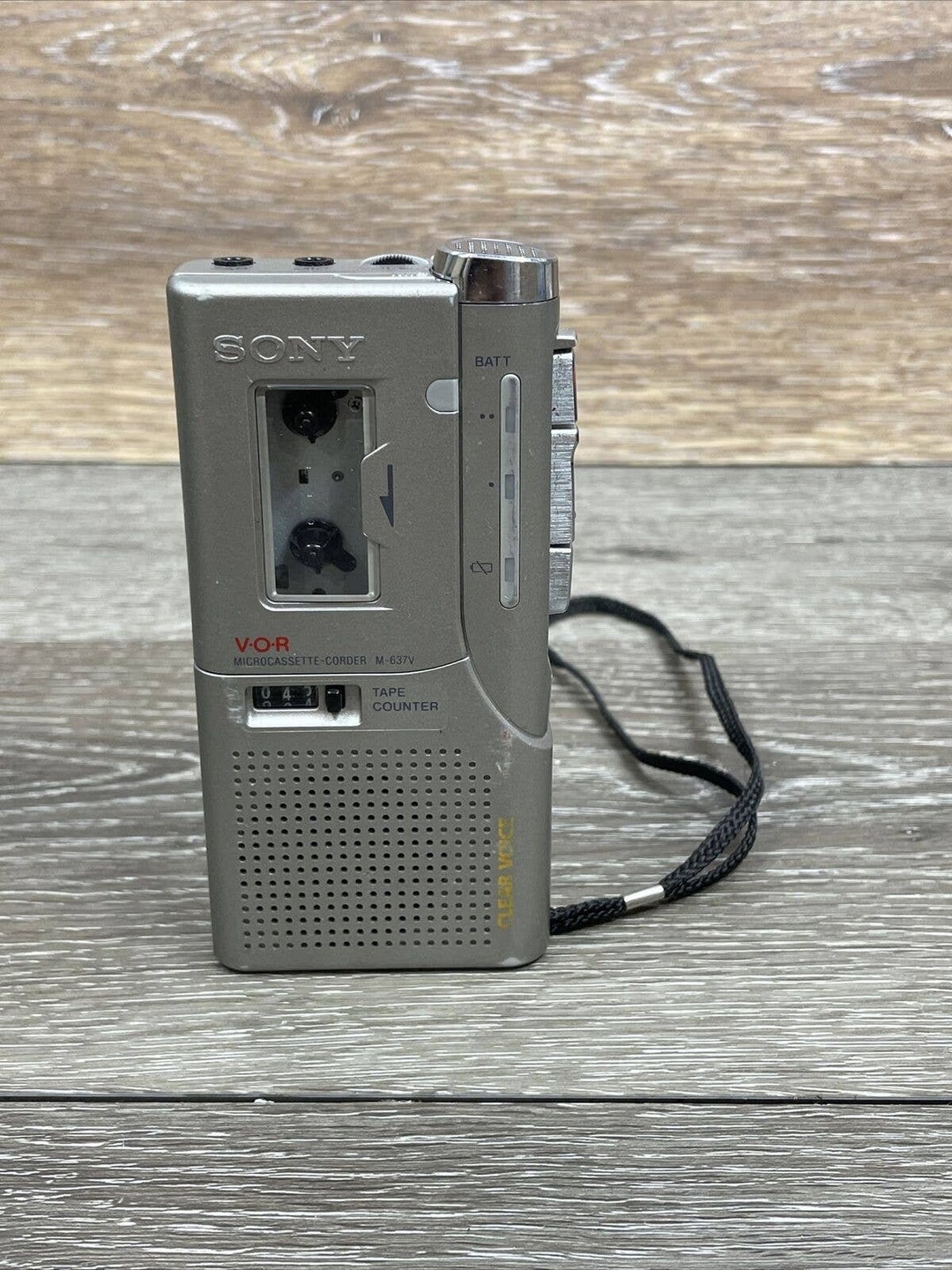 Vintage SONY M637V Microcassette Recorder VOR Tape Cassette Etsy