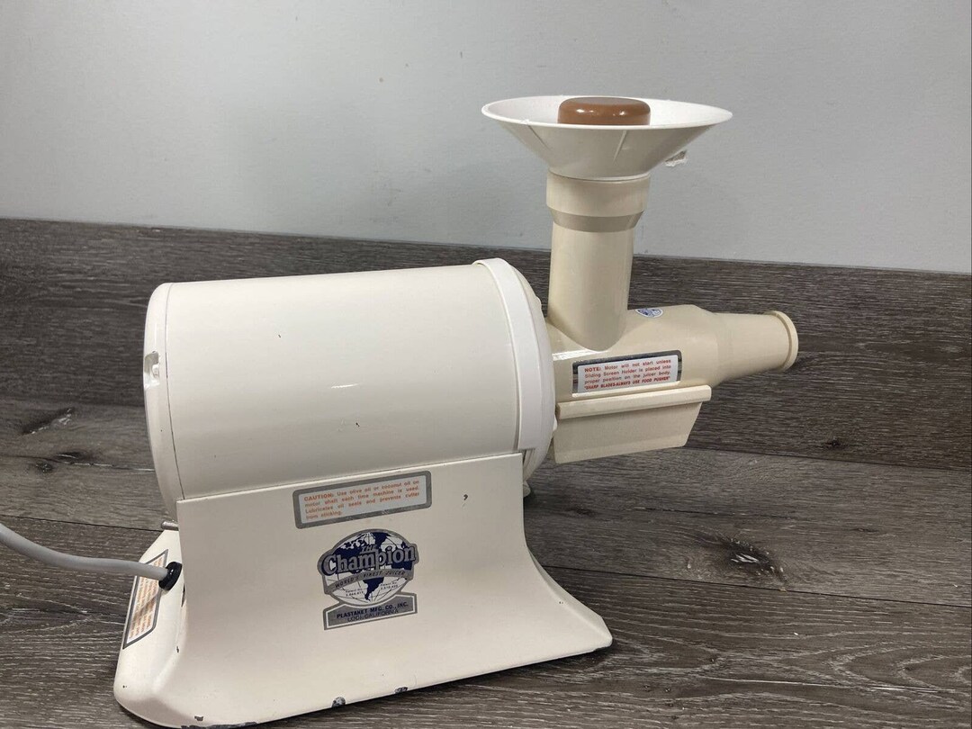VTG Champion Juicer Model G5NG853S W/attachments Etsy