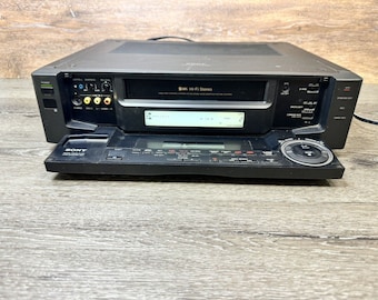 SONY SLV-R1000 SVHS Super VhS VcR Player Recorder ** For Parts / Repair**