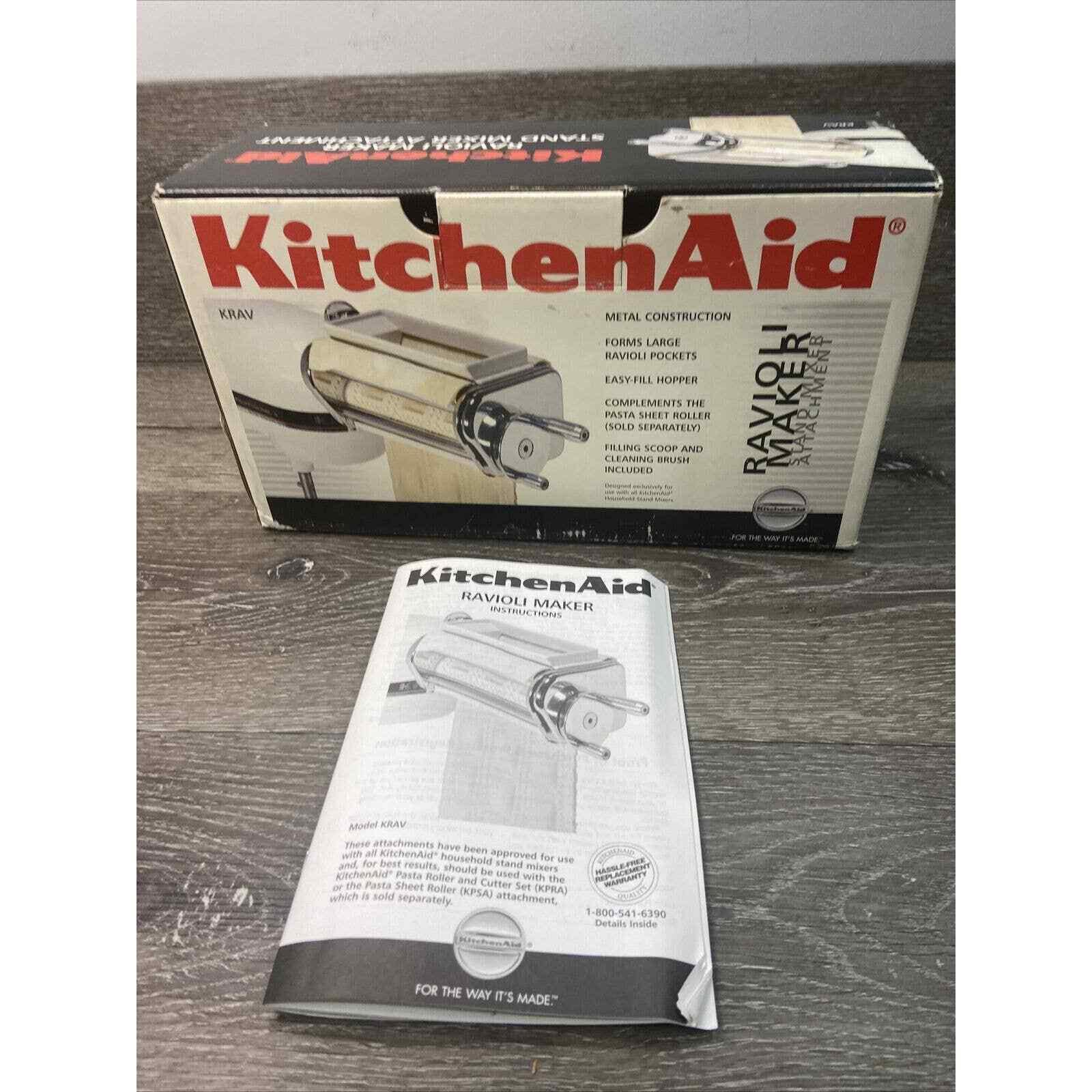 KitchenAid, Kitchen, Kitchenaid Ravioli Maker Attachment Used X