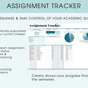 Academic Planner Digital Planner College Planner Good Study Habits ...