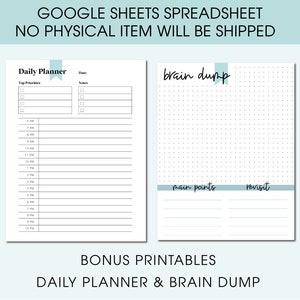 Academic Planner Digital Planner College Planner Good Study Habits ...